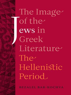 cover image of The Image of the Jews in Greek Literature